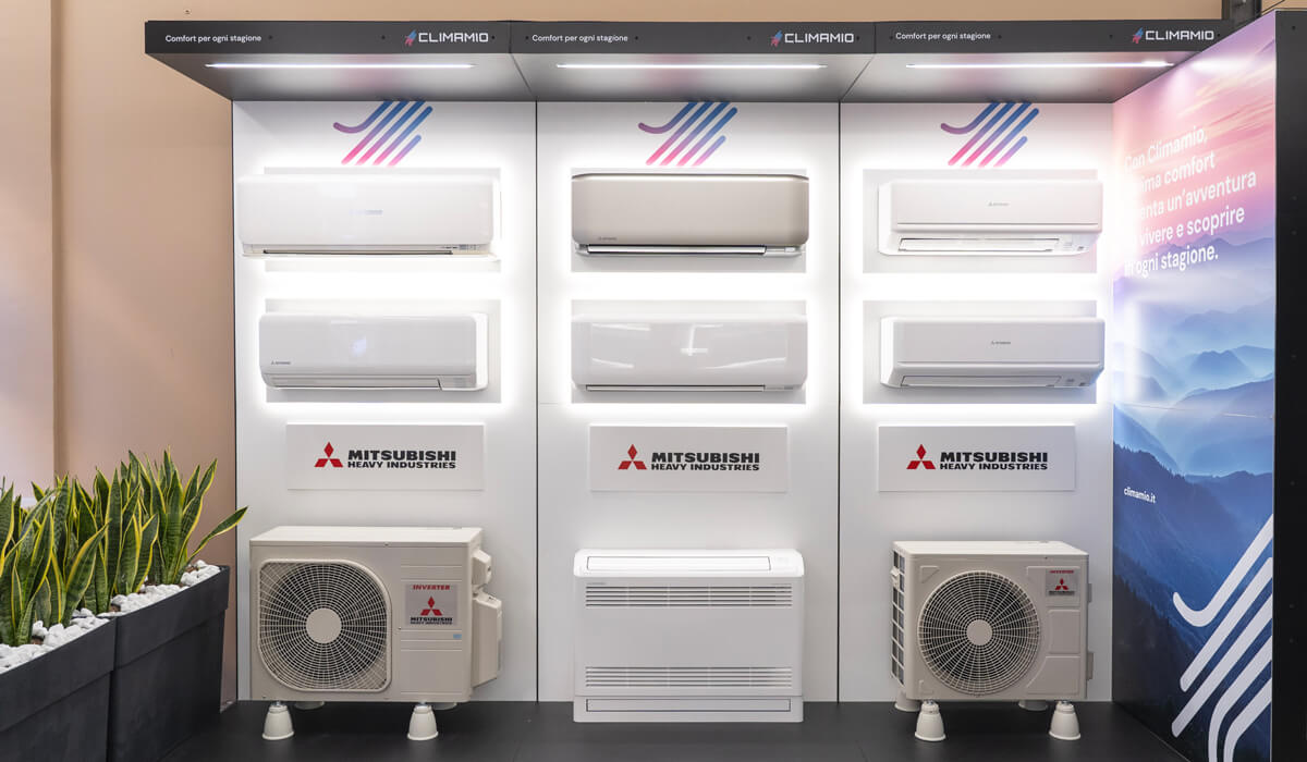 immagine showroom climatizzatori bergamo